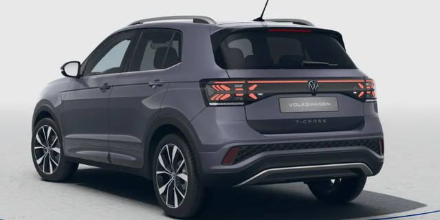 Volkswagen T-Cross R-Line Limited 1.0 TSI 115PS DSG/AUTOMATIK, Rauch-Grau Metallic, NAVIGATION, Climatronic, Sitzheizung, 18" Alu, MATRIX-LED-Scheinwerfer, Adaptiver Tempomat ACC, Parksensoren vo/hi, Kamera, Keyless, Abgedunkelte Scheiben, Sicht-Paket, Wireless App-Connect, M-Lederlenkrad 