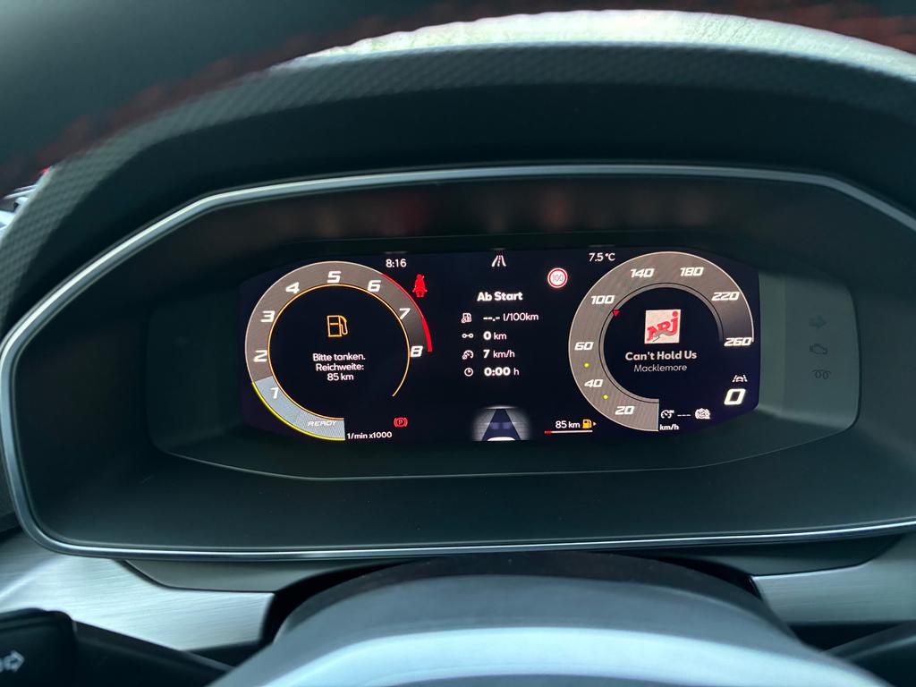 Pellicola Protettiva Ibrida Upscreen Per Seat Leon 5F (2018) Media System Plus 8'' – 9H Antigraffio, Made In Germany