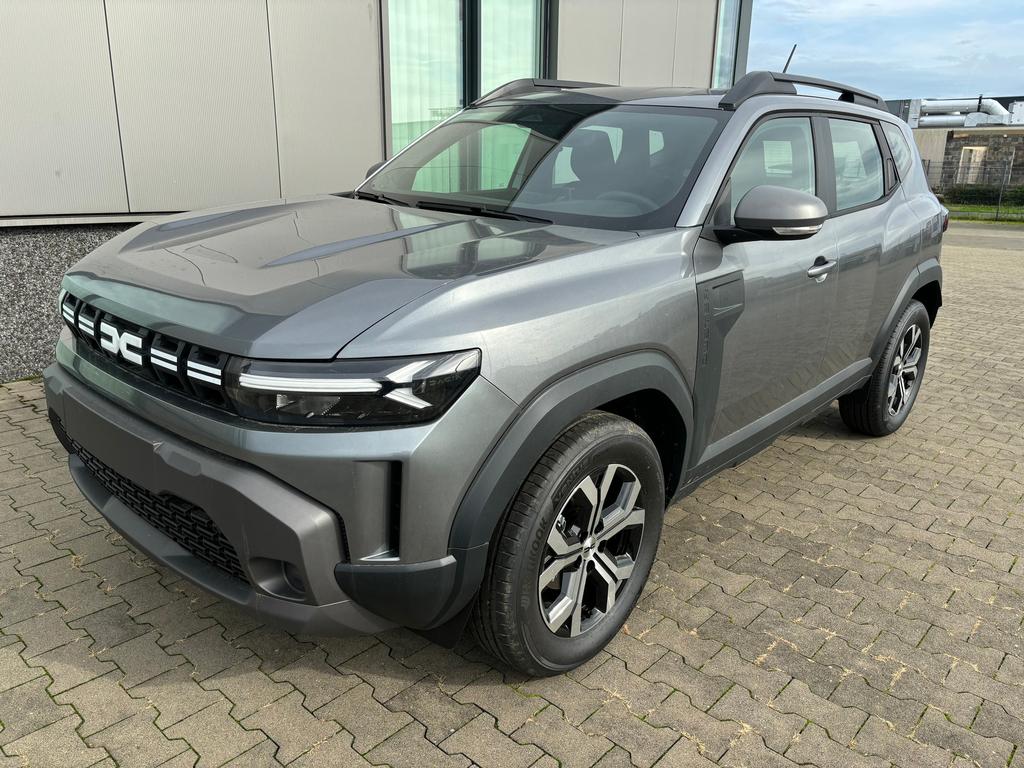Dacia Duster     Expression 1.2 Mild-Hybrid 140, 17" Alufelgen "TERGAN", Klimaanlage, Rückfahrkamera, Parksensoren hinten, LED-Scheinwerfer, Radio Media 10" + Smartphone-Spiegelung, Armlehne, Dachreling, Tempomat, Verkehrszeichenerkennung, Spurassistent
