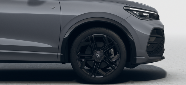 Volkswagen Tiguan R-Line 2.0 TDI 4MOTION 193PS DSG, Grau-Metallic, PANORAMADACH, ANHÄNGERKUPPLUNG, IQ LIGHT, DESIGN-PAKET Black&Style, NAVI, DCC-Fahrwerk, 20" LEEDS schwarz, Area View, Alarm, Elektr. Heckklappe, Keyless,Massagefunktion, Park Assist, ACC, Sitzheizung, Climatronic 