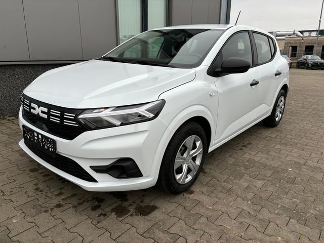 Dacia Sandero - Expression 1.0 TCe 90 CVT AUTOMATIK, Klimaanlage, Parksensoren hinten, Kunstleder-Lenkrad, Tempomat, 16" Flexwheel-Räder, Radio 8"-Display/DAB/Bluetooth/Smartphone-Spiegelung, Nebelscheinwerfer, 4x elektr. FH, Spurassistent, Verkehrszeichenerkennung