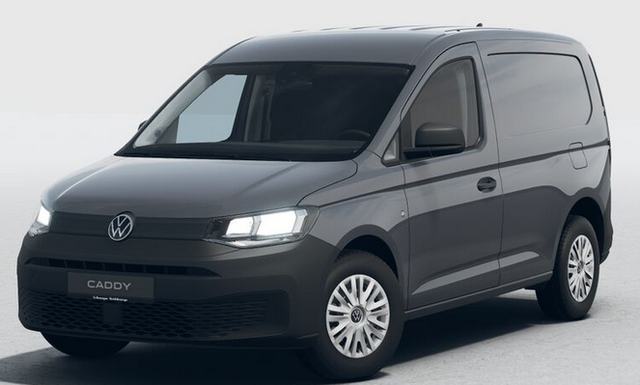 Volkswagen Caddy Cargo - 1.5 TSI 115PS, Pure-Grey, Klima, Parksensoren hinten, Reserverad, Kunststoffbodenbelag Fahrer-/Fahrgastraum, Ganzjahresreifen, Radio 10" + Wireless App-Connect, Tempomat, Hecktüren, Schiebetür rechts