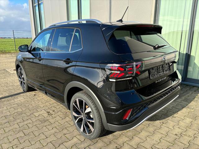 Volkswagen T-Cross R-Line Limited 1.0 TSI 115PS DSG/AUTOMATIK, Schwarz-Metallic, NAVIGATION, Climatronic, Sitzheizung, 18" Alu, MATRIX-LED-Scheinwerfer, Adaptiver Tempomat ACC, Parksensoren vo/hi, Kamera, Keyless, Abgedunkelte Scheiben, Sicht-Paket, Wireless App-Connect, M-Lederlenkrad 