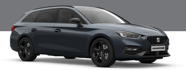 Seat Leon Sportstourer FR Black Edition 2.0 TDI 150PS DSG, 5J Garantie, 18" Alu schwarz, Winterpaket, Alarm, 3-Zonen-Climatronic, Abgedunkelte Scheiben, Park Assistent, Rückfahrkamera, Parksensoren vorn/hinten, Sportsitze, Media System PLUS 10,4"/Bluetooth + Full Link, Adaptiver Tempomat 