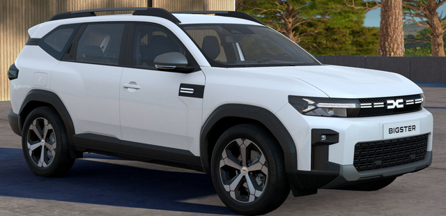 Dacia Bigster - Essential 1.2 TCe 130 4x4 ALLRAD, 17" Alu, Klimaanlage, Parksensoren hinten, Rückfahrkamera, Radio 10" + Telefonspiegelung, Tempomat, LED-Scheinwerfer, Lederlenkrad, Dachreling, ZV mit Fernbedienung