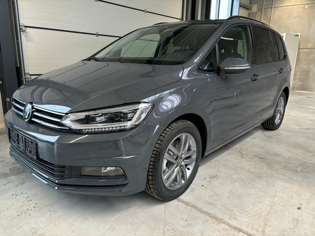 Volkswagen Touran - Limited 1.5 TSI 150 PS, 17" Alu, Metallic, Winter-Paket, Elektr. Heckklappe, Keyless, Alarm, LED-Scheinwerfer IQ-Light, Travel Assist, Parksensoren vo/hi, Rückfahrkamera, ACC, M-Lederlenkrad, Digital Cockpit, 3-Zonen-Climatronic, Radio Ready2Discover 8"