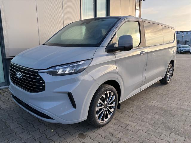 Ford Tourneo Custom - Trend 2.0 TDCi 136PS 6-Gang L1H1, 5 Jahre Garantie, 8 Plätze, 16" Alu, Parksensoren vo/hi, Rückfahrkamera, LED-Scheinwerfer, Keyless, Beheizte Frontscheibe, Radio 13" inkl. Wireless AndroidAuto/Apple CarPlay, Tempomat, Klimaautomatik vo, Spurhaltehilfe