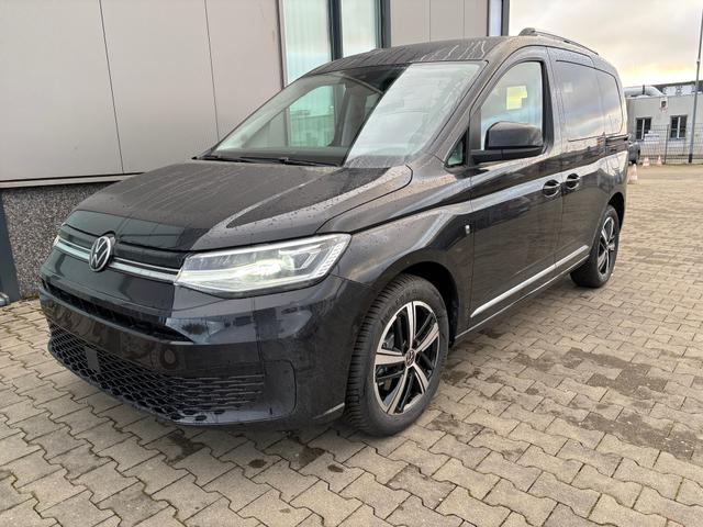 Volkswagen Caddy - Style 1.5 TSI 115PS DSG/AUTOMATIK, Deep-Black, 17" Alu/Ganzjahresreifen, Winterpaket, ACC-Tempomat, Toter-Winkel, ParkAssist, Parksensoren vo/hi, Rückfahrkamera, Radio Ready2Discover 10" + Wireless AppConnect, Climatronic, Abgedunkelte Scheiben, M-Lederlenkrad