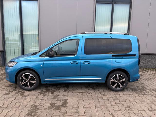 Volkswagen Caddy Style 1.5 TSI 115PS DSG/AUTOMATIK, Costa-Azul, 17" Alu/Ganzjahresreifen, Winterpaket, ACC-Tempomat, Toter-Winkel, ParkAssist, Parksensoren vo/hi, Rückfahrkamera, Radio Ready2Discover 10" + Wireless AppConnect, Climatronic, Abgedunkelte Scheiben, M-Lederlenkrad 