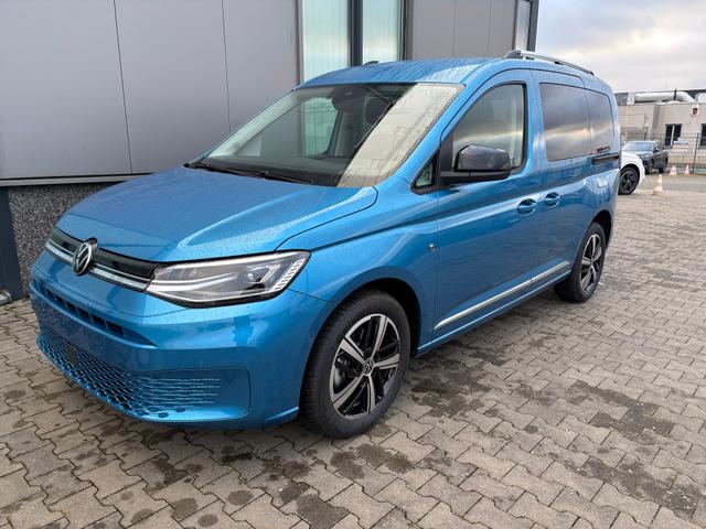 Volkswagen Caddy - Style 1.5 TSI 115PS DSG/AUTOMATIK, Costa-Azul, 17" Alu/Ganzjahresreifen, Winterpaket, ACC-Tempomat, Toter-Winkel, ParkAssist, Parksensoren vo/hi, Rückfahrkamera, Radio Ready2Discover 10" + Wireless AppConnect, Climatronic, Abgedunkelte Scheiben, M-Lederlenkrad