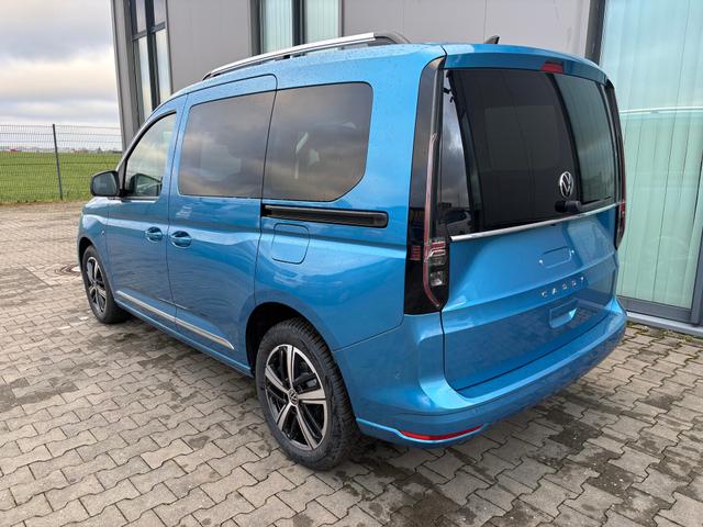 Volkswagen Caddy Style 1.5 TSI 115PS DSG/AUTOMATIK, Costa-Azul, 17" Alu/Ganzjahresreifen, Winterpaket, ACC-Tempomat, Toter-Winkel, ParkAssist, Parksensoren vo/hi, Rückfahrkamera, Radio Ready2Discover 10" + Wireless AppConnect, Climatronic, Abgedunkelte Scheiben, M-Lederlenkrad 