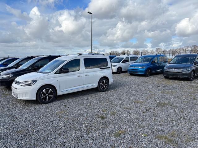 Volkswagen Caddy California 1.5 TSI 115PS MAXI 7-Sitzer LANGER RADSTAND, Klimaanlage, Dachreling, Parksensoren hinten, Tempomat, Schiebetüre rechts und links, Heckklappe, Radio 10"/Bluetooth 