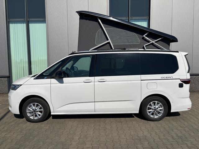 Volkswagen T7 California - Ocean 1.5 eHybrid (PLUG-IN-HYBRID) 245PS ALLRAD DSG (AUTOMATIK), 17" Alu, ELEKTRISCHES Aufstelldach, Privacy-Glas, 3-Zonen-Climatronic, KÜCHE, Standheizung, Sitzheizung, Parksensoren vorne und hinten, Digital Cockpit Pro, Radio Ready2Discover 10" + Wireless Ap