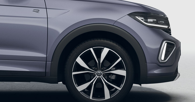 Volkswagen T-Cross R-Line Limited 1.0 TSI 115PS DSG/AUTOMATIK, Grau-Metallic, NAVIGATION, Climatronic, Sitzheizung, 18" Alu, MATRIX-LED-Scheinwerfer, Adaptiver Tempomat ACC, Parksensoren vo/hi, Kamera, Keyless, Abgedunkelte Scheiben, Sicht-Paket, Wireless App-Connect, M-Lederlenkrad 