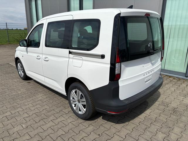 Volkswagen Caddy Style 1.5 TSI 115PS DSG (AUTOMATIK) PLUG-IN-HYBRID MAXI 7-Sitzer LANGER RADSTAND, 17" Alu, Dachreling, Climatronic, Parksensoren vorn/hinten, Rückfahrkamera, Privacy-Glas, LED-Scheinwerfer, Tempomat, Schiebetüre rechts und links, Heckklappe, Radio Ready2Disco 