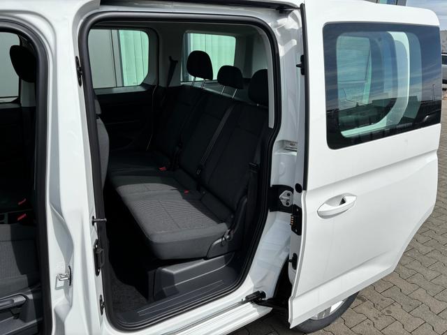 Volkswagen Caddy Style 1.5 TSI 115PS DSG (AUTOMATIK) PLUG-IN-HYBRID MAXI 7-Sitzer LANGER RADSTAND, 17" Alu, Dachreling, Climatronic, Parksensoren vorn/hinten, Rückfahrkamera, Privacy-Glas, LED-Scheinwerfer, Tempomat, Schiebetüre rechts und links, Heckklappe, Radio Ready2Disco 