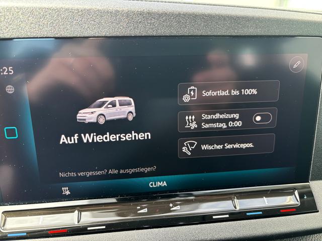 Volkswagen Caddy Style 1.5 TSI 115PS DSG (AUTOMATIK) PLUG-IN-HYBRID MAXI 7-Sitzer LANGER RADSTAND, 17" Alu, Dachreling, Climatronic, Parksensoren vorn/hinten, Rückfahrkamera, Privacy-Glas, LED-Scheinwerfer, Tempomat, Schiebetüre rechts und links, Heckklappe, Radio Ready2Disco 