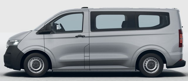 Volkswagen T7 Kombi Basis 2.0 TDI 170PS AUTOMATIK, 1-Zonen-Klimaautomatik, Parksensoren hinten, Privacy-Glas, 70l-Tank, Radio 13" + Wireless App-Connect, Tempomat, Digitales Cockpit, Keyless Start, Schiebetüre rechts 