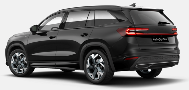 Skoda Kodiaq Sportline 2.0 TDI 150PS DSG, 5J. GARANTIE, Schwarz-Metallic, 7-SITZER, Family-Paket, 19" Alu, NAVI 13", MATRIX-LED-Scheinwerfer, KESSY, Alarm, Parksensoren vorn/hinten, Rückfahrkamera, Tempomat, Elektr. Heckklappe + Fahrersitz, Sitzheizung, 3-Zonen-Climatr 