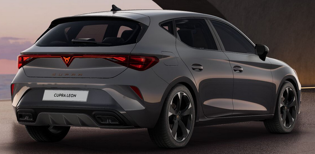Cupra Leon Basis 1.5 TSI 150PS 6-Gang, 5 Jahre Garantie, 18" Alufelgen, Voll-LED-Scheinwerfer, 3Z-Climatronic, ACC/Tempomat, Digitales Cockpit, Full Link, Parksensoren v/h, Privacy-Glas, Multifunktions-Lederlenkrad, LED-Nebelscheinwerfer 