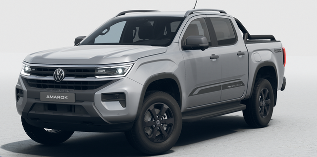 Volkswagen Amarok - PanAmericana 3.0 TDI V6 241PS AUTOMATIK, 5J GARANTIE, SILVER-Metallic, STANDHEIZUNG, AHK, HOHLRAUMKONSER., M-Lederlenkrad beheizt, ACC, 18" Alu, Lederpolster, Sitzheizung, Climatronic, IQ Light MATRIX, Privacy-Glas, Parksensoren vo/hi, Kamera, Navigation, Soundsystem