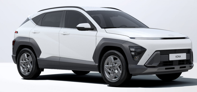 Hyundai KONA - Smart 1.6 T-GDI 170PS 7DCT (AUTOMATIK) 4x2, 5J. Garantie, 17" Alu, NAVI 12,3", Winterpaket, 2-Zonen-Climatronic, Parksensoren vorn/hinten, Rückfahrkamera, BI-LED-Scheinwerfer, Key, Alarm, ACC Tempomat, Lederlenkrad