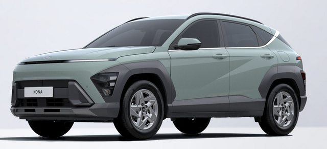 Hyundai KONA - Smart 1.6 T-GDI 170PS 7DCT (AUTOMATIK) 4x2, 5J. Garantie, 17" Alu, NAVI 12,3", Winterpaket, 2-Zonen-Climatronic, Parksensoren vorn/hinten, Rückfahrkamera, BI-LED-Scheinwerfer, Key, Alarm, ACC Tempomat, Lederlenkrad