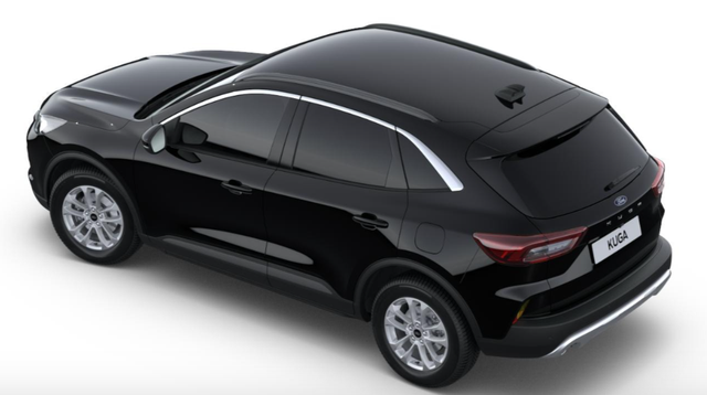 Ford Kuga Titanium 1.5 EcoBoost 186PS AUTOMATIK, Schwarz-Metallic, Winter-Paket, 5 Jahre Garantie, 17" Alu + Allwetterreifen, Navigation 13"-Display, Parksensoren vorne/hinten, Rückfahrkamera, Climatronic, Privacy-Glas, Key-Free-System, Tempomat, LED-Scheinwerfer 