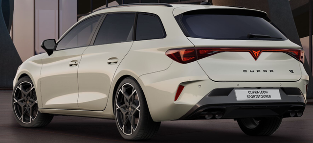 Cupra Leon Sportstourer - VZ 2.0 TSI 333PS 4DRIVE (ALLRAD) DSG, 5J Garantie, Elektr. Heckklappe, 19" Alu, DCC-Dämpfung, Sportschalensitze, Winter-Paket, Alarm, Kessy, Voll-LED, 3Z-Climatronic, ACC/Tempomat, Digitales Cockpit, Full Link, Parksensoren v/h, Rückfahrkamera, Privacy