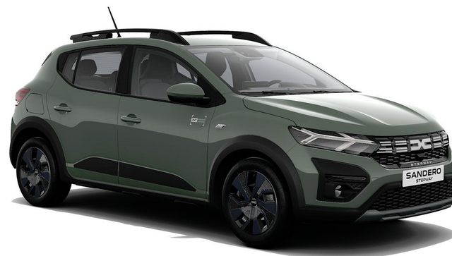 Dacia Sandero Stepway - Expression 1.0 ECO-G100 LPG-GASANLAGE/BENZIN, Safari-Grün Metallic, MEDIA NAVIGATION 8", Klimaanlage, Parksensoren hinten, Tempomat, Dachreling, Lederlenkrad, 4x elektr. Fensterheber, Armlehne, Spiegel einstell-/beheizbar, ZV mit Fernbedienung