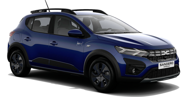 Dacia Sandero Stepway - Expression 1.0 ECO-G100 LPG-GASANLAGE/BENZIN, Iron-Blau Metallic, MEDIA Display 8" + Smartphone-Applikation, Klimaanlage, Parksensoren hinten, Tempomat, Dachreling, Lederlenkrad, 4x elektr. Fensterheber, Armlehne, Spiegel einstell-/beheizbar