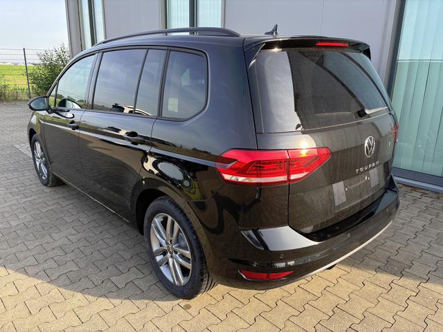 Volkswagen Touran 1.5 TSI 150PS ; 5-SITZER, Schwarz-Met, 17" Alu, Sitzheizung, Elektr. Heckklappe, Keyless, Alarm, IQ-LIGHT LED-Scheinwerfer, Parksensoren v/h, Rückfahrkamera, ACC Tempomat, M-Lederlenkrad, Digitales Cockpit, 3-Zonen-Climatronic, Wireless App-Connect 