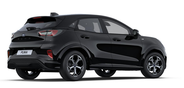 Ford Puma ST-Line 1.0 EcoBoost 125PS AUTOMATIK, AGATE-BLACK Metallic, 17" Alu, NAVIGATION, Klimaautomatik, Privacy-Glas, Parksensoren hinten, Rückfahrkamera, Tempomat, Sportfahrwerk 