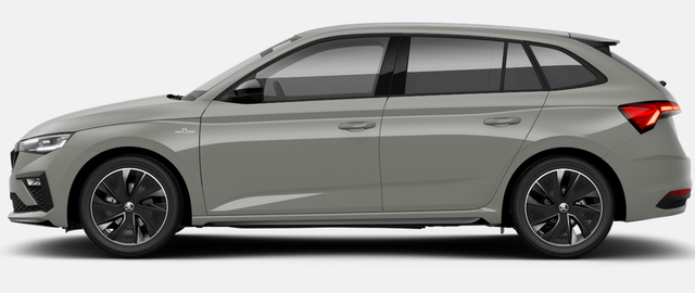 Skoda Scala Monte Carlo 1.0 TSI 115PS DSG, STAHL-GRAU, Panoramadach, 17"Alu, Climatronic, MATRIX-LED, Kessy, Verlängerte Heckscheibe, SunSet, Parksensoren vorn/hinten, Rückfahrkamera, Tempomat, Winter-Paket, Sport-M-Lederlenkrad beheizt, Virtual Cockpit, Radio 8", SmartLin 