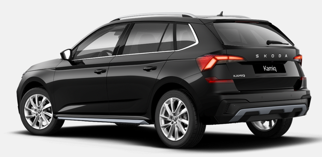 Skoda Kamiq - Sondermodell 130 Jahre PREMIUM 1.0 TSI 115PS, Schwarz-Metallic, 17" Alu, Elektr. Heckklappe, Kessy, Alarm, SunSet, Toter-Winkel, Virtual Cockpit 10", Parksensoren vorn/hinten, Rückfahrkamera, Sitzheizung, Tempomat, Climatronic, Radio 8" + Wireless SmartLink, M-Lederlenkrad beheizt