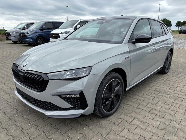 Skoda Scala - Monte Carlo 1.0 TSI 115PS DSG, STAHL-GRAU, Panoramadach, 17"Alu, Climatronic, MATRIX-LED, Kessy, Verlängerte Heckscheibe, SunSet, Parksensoren vorn/hinten, Rückfahrkamera, Tempomat, Winter-Paket, Sport-M-Lederlenkrad beheizt, Virtual Cockpit, Radio 8", SmartLin
