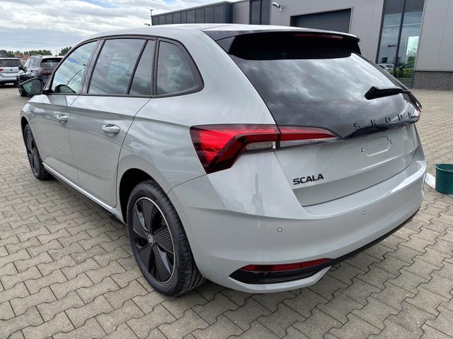 Skoda Scala Monte Carlo 1.0 TSI 115PS DSG, STAHL-GRAU, Panoramadach, 17"Alu, Climatronic, MATRIX-LED, Kessy, Verlängerte Heckscheibe, SunSet, Parksensoren vorn/hinten, Rückfahrkamera, Tempomat, Winter-Paket, Sport-M-Lederlenkrad beheizt, Virtual Cockpit, Radio 8", SmartLin 