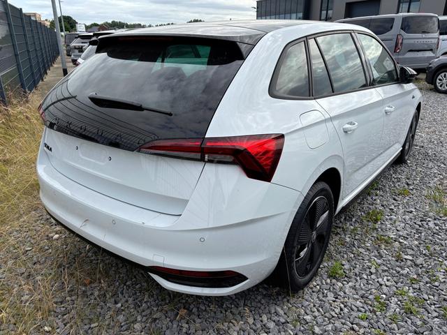 Skoda Scala Monte Carlo 1.0 TSI 115PS DSG, MOON-WHITE MET, Panoramadach, 17"Alu, Climatronic, MATRIX-LED, Kessy, Verlängerte Heckscheibe, SunSet, Parksensoren vorn/hinten, Rückfahrkamera, Tempomat, Winter-Paket, Sport-M-Lederlenkrad beheizt, Virtual Cockpit, Radio 8", SmartLin 