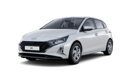 Hyundai i20 - Comfort 1.2i 79PS, Sonderfarbe ATLAS-WHITE, 5 Jahre Garantie, NAVIGATION 10,25", Klima, Parksensoren hinten, Rückfahrkamera, Alarm, Lederlenkrad, Tempomat, Armlehne vorne, Reserverad, 4x elektr. Fensterheber, Fernlicht-Assistent