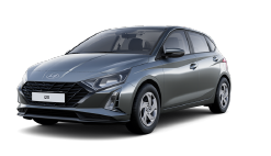 Hyundai i20 - Comfort 1.2i 79PS, AURORA-GRAU METALLIC, 5 Jahre Garantie, NAVIGATION 10,25", Klima, Parksensoren hinten, Rückfahrkamera, Alarm, Lederlenkrad, Tempomat, Armlehne vorne, Reserverad, 4x elektr. Fensterheber, Fernlicht-Assistent