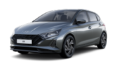 Hyundai i20 - Comfort 1.2i 79PS, AURORA-GRAU METALLIC, DESIGN-PACK: 16" ALUFELGEN + LED, 5 Jahre Garantie, NAVIGATION 10,25", Klima, Parksensoren hinten, Rückfahrkamera, Alarm, Lederlenkrad, Tempomat, Armlehne vorne, Reserverad, 4x elektr. Fensterheber, Fernlicht-Assistent