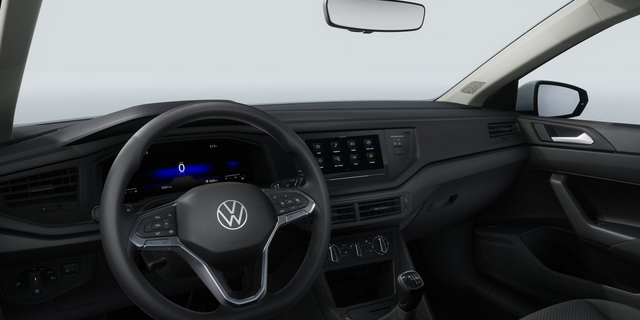 Volkswagen Polo Edition 1.0 MPI 80PS, Pure-White, Tempomat, 3 Jahre VW-Garantie, Manuelle Klimaanlage, Parksensoren hinten, Radio 8"-Touchscreen/Bluetooth/DAB, LED-Scheinwerfer, Lane Assist, elektr. Fensterheber vorne, Verkehrszeichenerkennung, Müdigkeitserkennung 