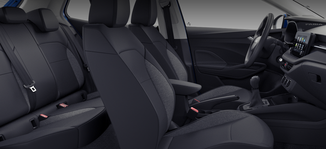 Skoda Fabia Drive 130 1.0 80PS, 5 Jahre Garantie, Energy-Blau, Klimaanlage, Parksensoren hinten, Infotainment 8", Virtual Cockpit, LED-Scheinwerfer, Nebelscheinwerfer, Wireless SmartLink (Navi-Funktion über Smartphone), Armlehne vorn, Fußmatten 