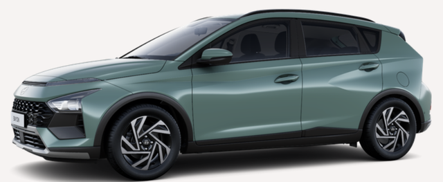 Hyundai BAYON - (auf Wunsch KOSTENLOSE LIEFERUNG) 1.0 T-GDI 100PS AUTOMATIK, Winter-Paket, NAVIGATION, Lederlenkrad, Klimaanlage, 16" Alufelgen, Tempomat, Alarmanlage, Parksensoren hinten, Rückfahrkamera