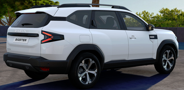 Dacia Bigster Essential 1.2 Mild-Hybrid 130 4x4 (ALLRAD) (2), 17" Alufelgen, Klimaanlage, Radio 10", Parksensoren hinten, Rückfahrkamera, Tempomat, Lederlenkrad, Dachreling 