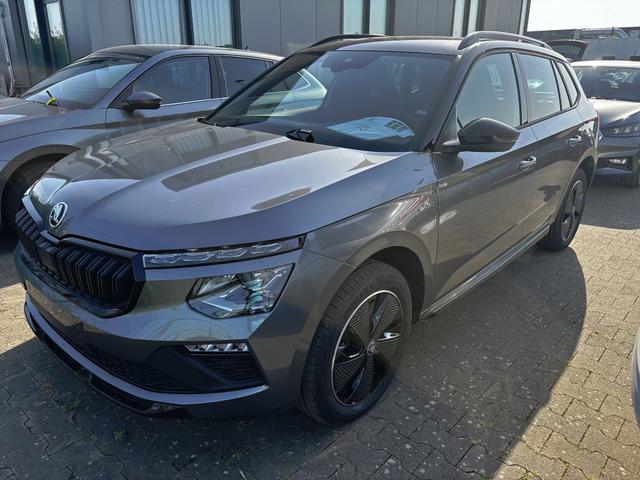 Skoda Kamiq - Monte Carlo 1.5 TSI 150PS DSG/AUTOMATIK, GRAPHITE-GRAU METALLIC, Panoramadach, 17"Alu, Matrix-LED, Parksensoren v/h, Kamera, Tempomat, Virtual Cockpit, Kessy, Winter-Paket, Climatronic, Radio 8", SmartLink, Color Concept, NSW, Dachreling, Sport-M-Lederlenkrad beheizt