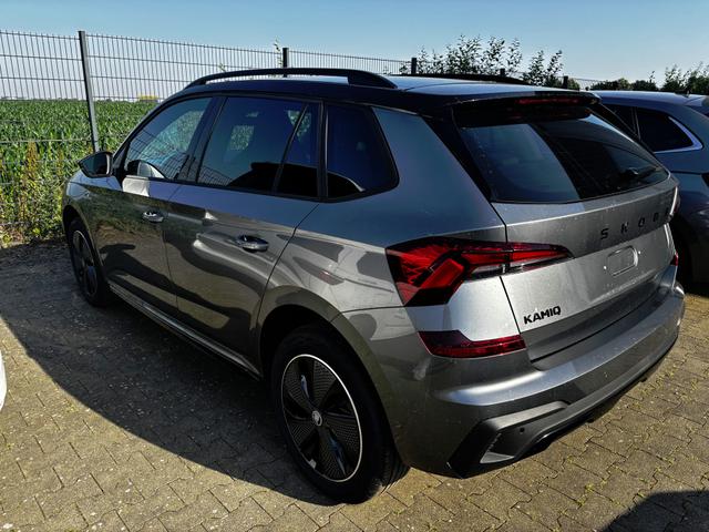 Skoda Kamiq - Monte Carlo 1.5 TSI 150PS DSG/AUTOMATIK, GRAPHITE-GRAU METALLIC, Panoramadach, 17"Alu, Matrix-LED, Parksensoren v/h, Kamera, Tempomat, Virtual Cockpit, Kessy, Winter-Paket, Climatronic, Radio 8", SmartLink, Color Concept, NSW, Dachreling, Sport-M-Lederlenkrad beheizt