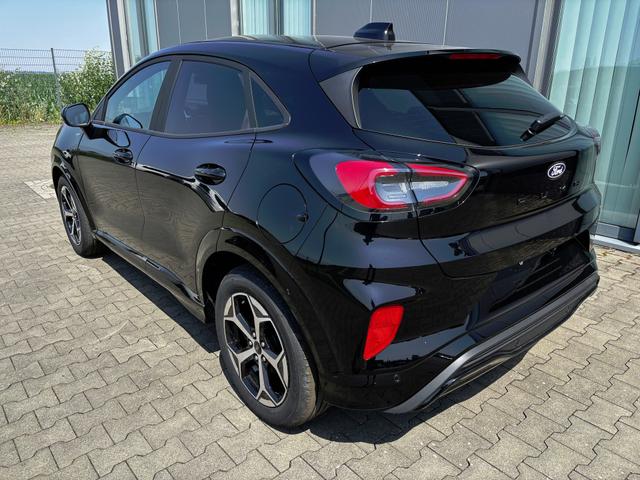 Ford Puma ST-Line 1.0 EcoBoost 125PS AUTOMATIK, AGATE-BLACK Metallic, 17" Alu, NAVIGATION, Klimaautomatik, Privacy-Glas, Parksensoren hinten, Rückfahrkamera, Tempomat, Sportfahrwerk 
