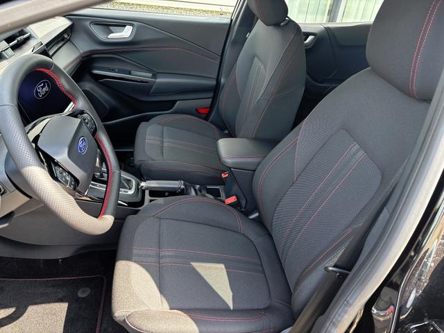 Ford Puma ST-Line 1.0 EcoBoost 125PS AUTOMATIK, AGATE-BLACK Metallic, 17" Alu, NAVIGATION, Klimaautomatik, Privacy-Glas, Parksensoren hinten, Rückfahrkamera, Tempomat, Sportfahrwerk 