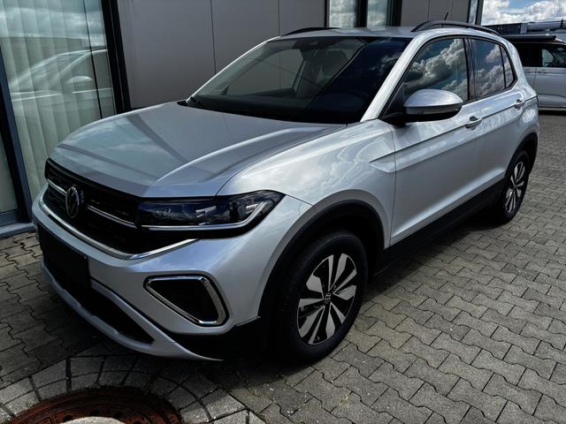 Volkswagen T-Cross - LIFE 1.0 TSI 115PS DSG/AUTOMATIK, Silber-Metallic, Parksensoren v/h, Rückfahrkamera, Privacy-Glas, Sitzheizung, Climatronic, IQ LIGHT MATRIX-LED, Radio Ready2Discover+Wireless App-Connect, 16" Alu, KEYLESS, Lendenwirbelstütze, M-Lederlenkrad, Dachreling